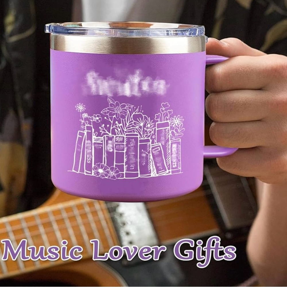 Taylor Swift Music Album Coffee Mug for Music Lovers Fans, Thermos Cup Merch. - Picture 6 of 9
